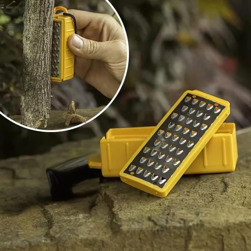 Fire Starting Kit - Уличное увеличительное стекло, карта, пожарный стартер,