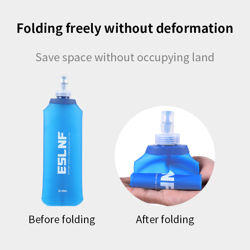Water Bag Collapsible - Складная бутылка для воды 500 мл,