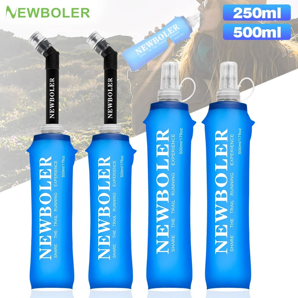 Water Bag Collapsible - NEWBOLER 250 мл 500 мл бутылка