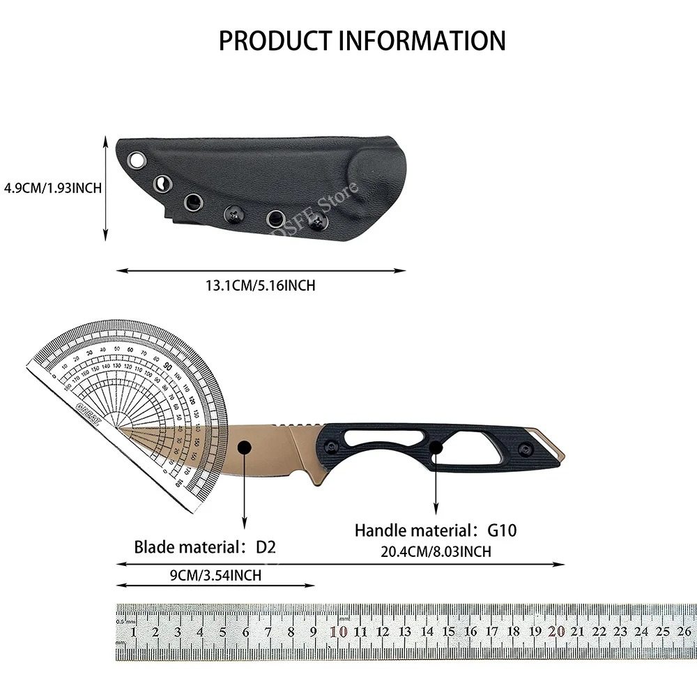 Многофункциональный инструмент – обзор и цена Bushcraft Knife Fixed
