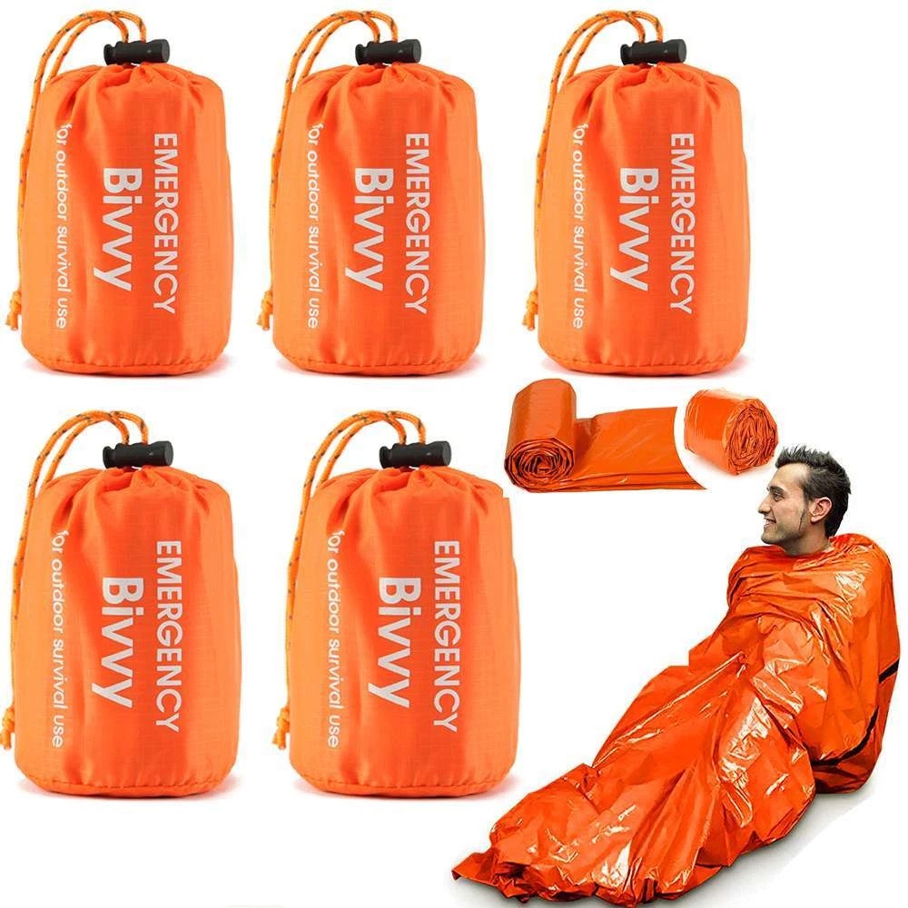 1-5 упаковок аварийных спальны – обзор и цена Bivy Bag Emergency