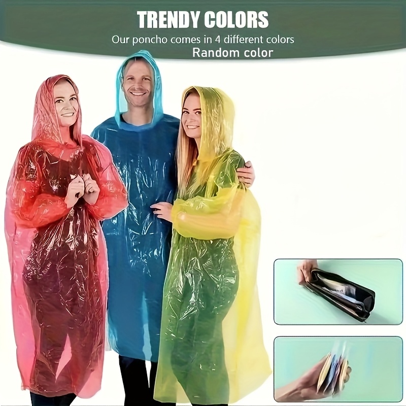 5/10 шт. одноразовые водонепро – обзор и цена Emergency Poncho Rain