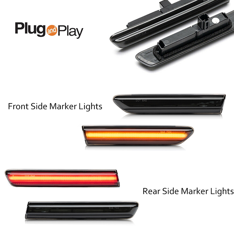 Светодиодные боковые габаритны – обзор и цена Signal Flare Kit