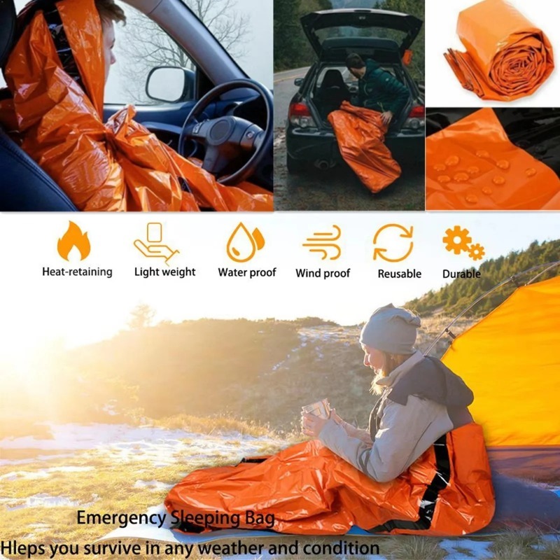 Портативный водонепроницаемый  – обзор и цена Bivy Bag Emergency