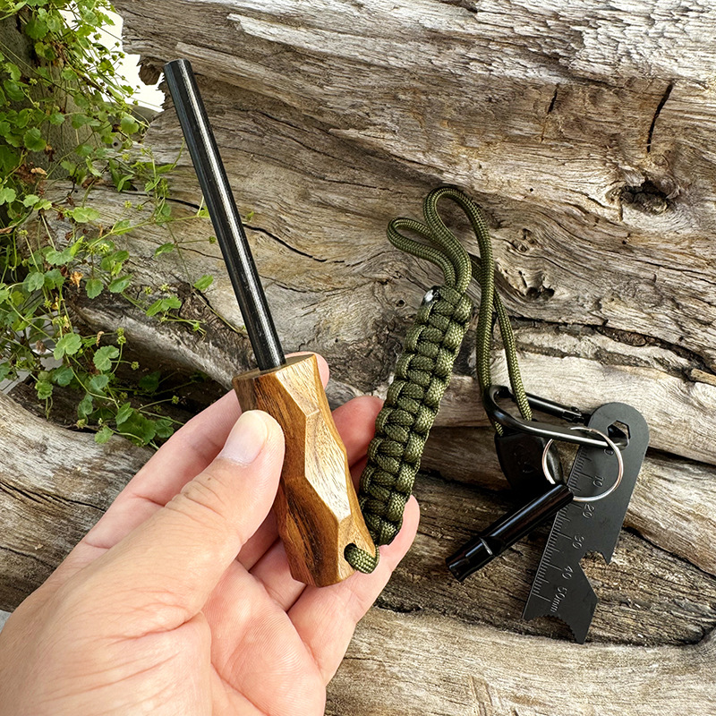 Новый уличный огнивок из кремн – обзор и цена Magnesium Fire Starter