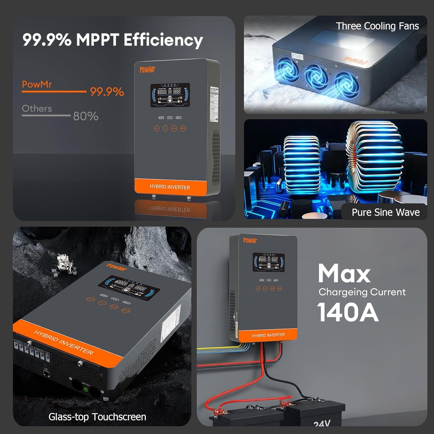 Гибридный солнечный инвертор-з – обзор и цена Solar Emergency Charger