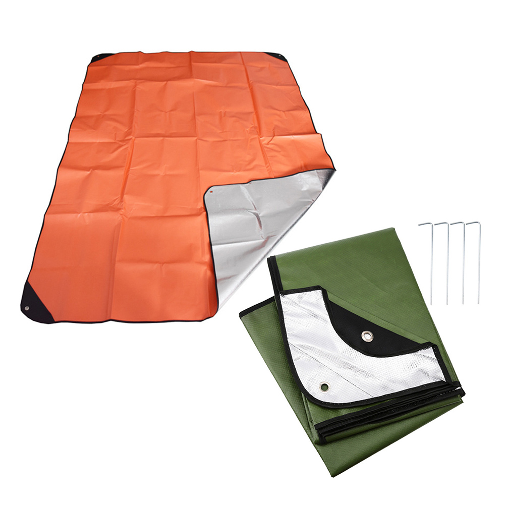 1 шт., одеяло для выживания на – обзор и цена Survival Blanket Reflective