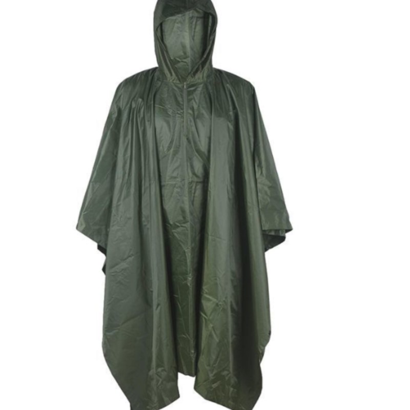 Тактический дождевик из ПВХ/ПУ – обзор и цена Emergency Poncho Rain