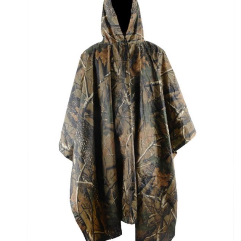 Тактический дождевик из ПВХ/ПУ – обзор и цена Emergency Poncho Rain