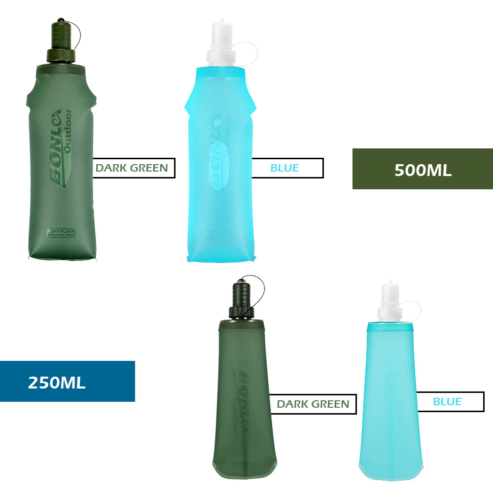 Складная мягкая бутылка для во – обзор и цена Water Bag Collapsible