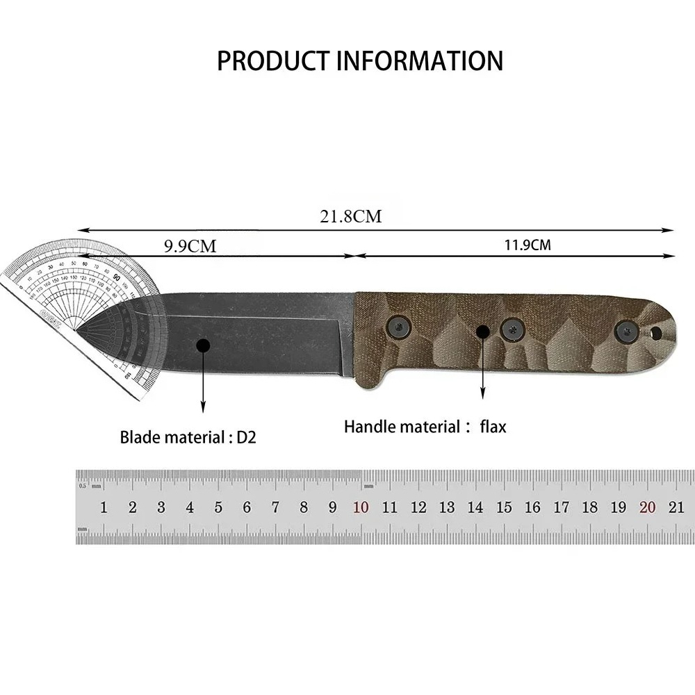 Многофункциональный походный н – обзор и цена Bushcraft Knife Fixed