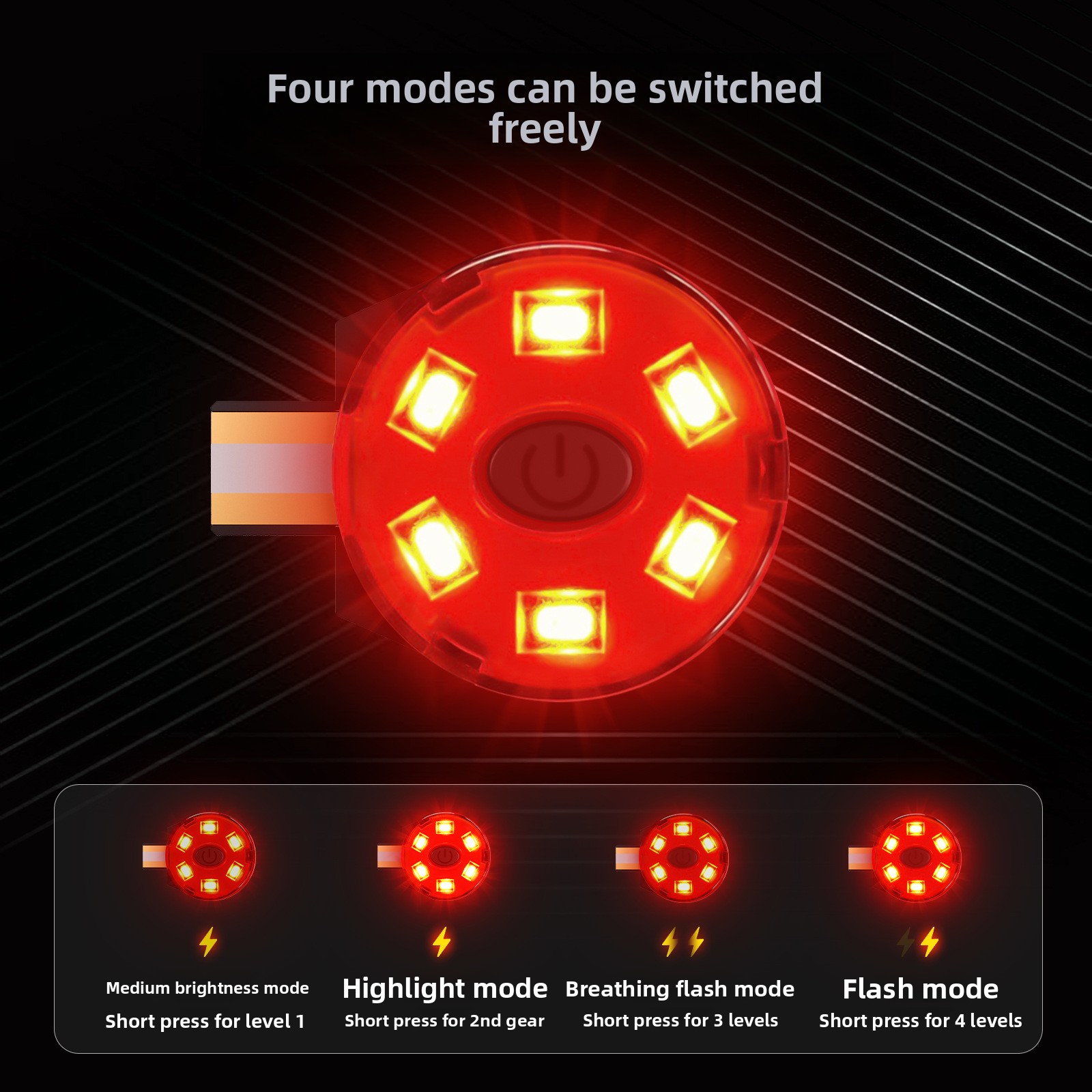 USB-перезаряжаемый светодиодны – обзор и цена Sos Light Strobe