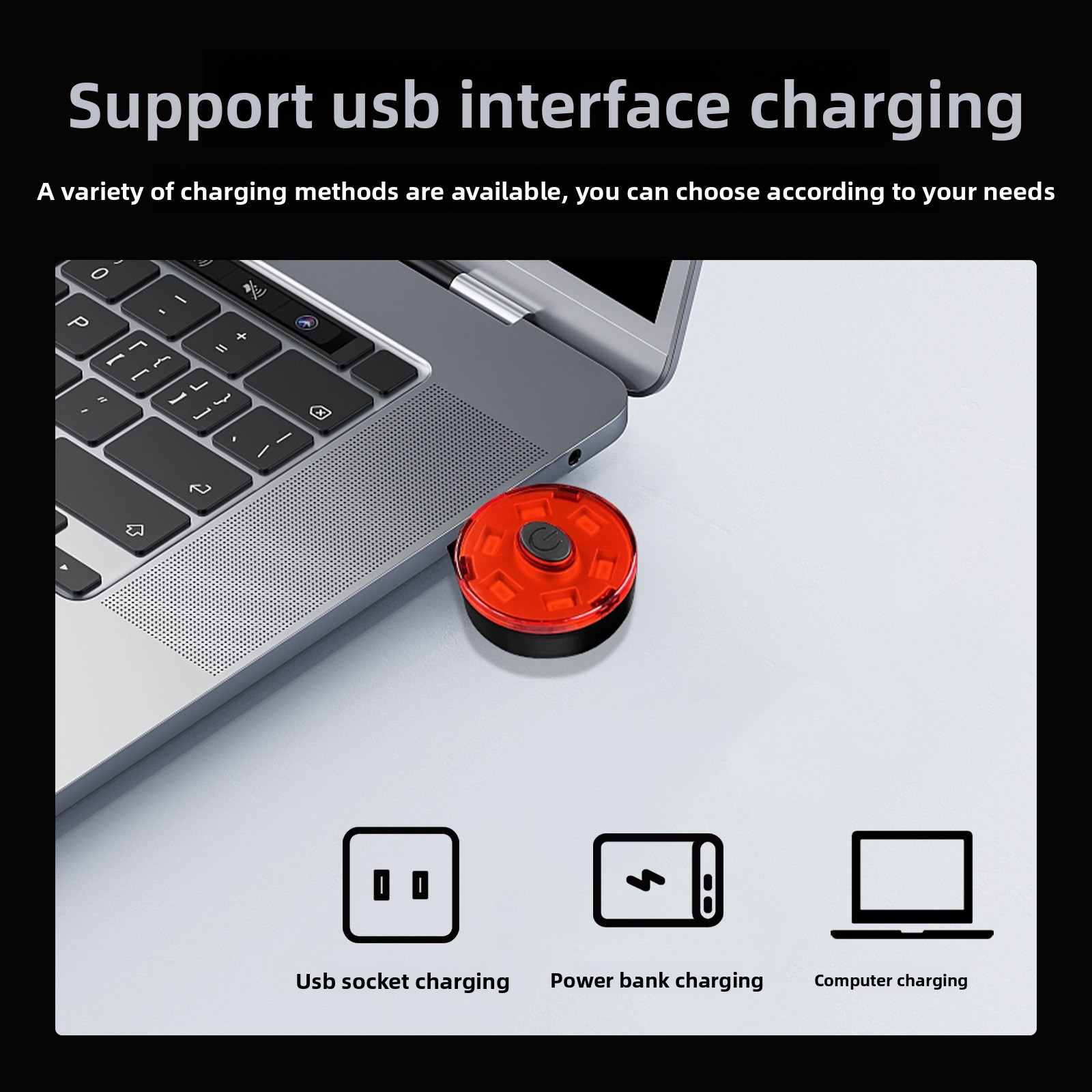 USB-перезаряжаемый светодиодны – обзор и цена Sos Light Strobe