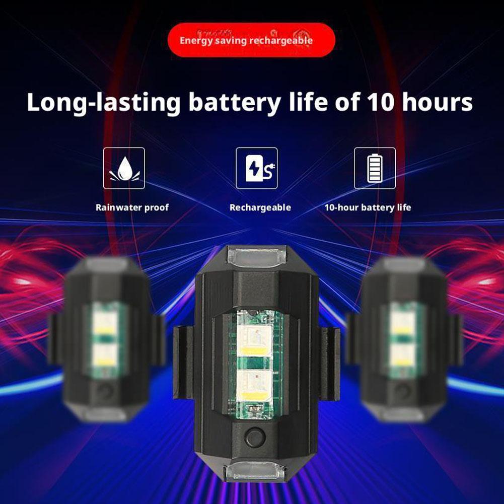 2 шт. мини светодиодные стробо – обзор и цена Sos Light Strobe