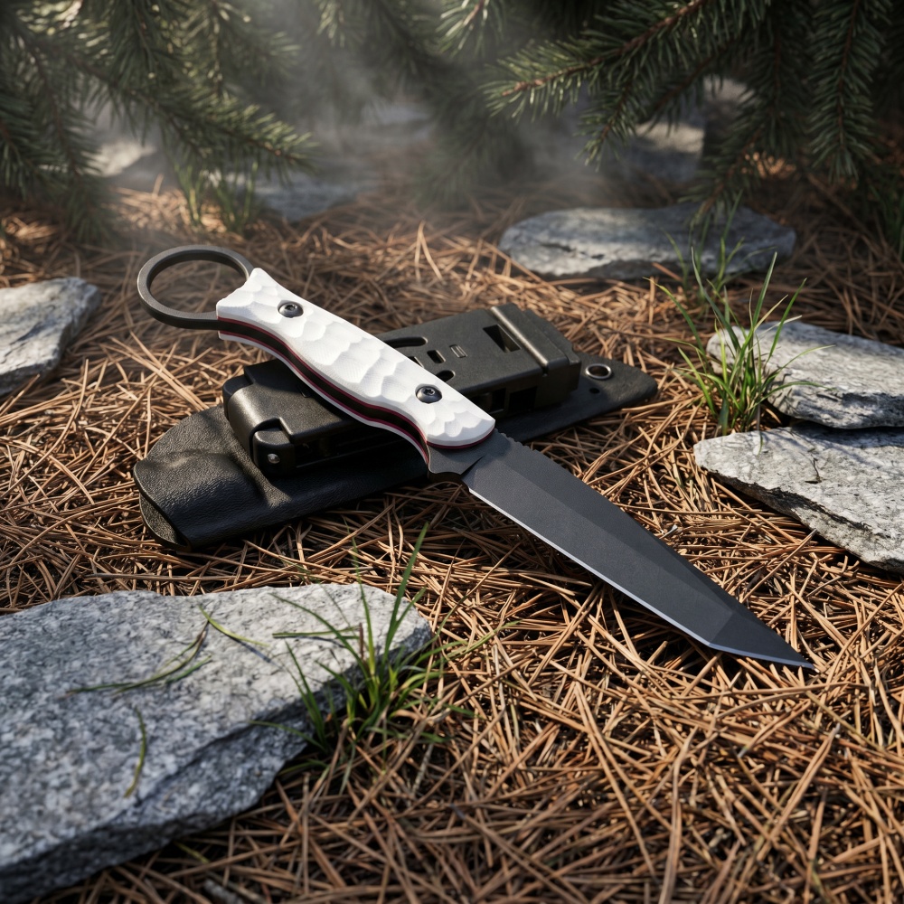 Легкий походный нож ручной раб – обзор и цена Bushcraft Knife Fixed